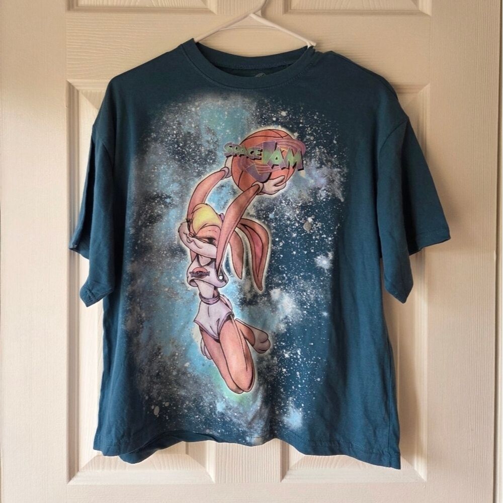 Space Jam T-Shirt XS 25th Anniversary Shirt NWOT Short Sleeves